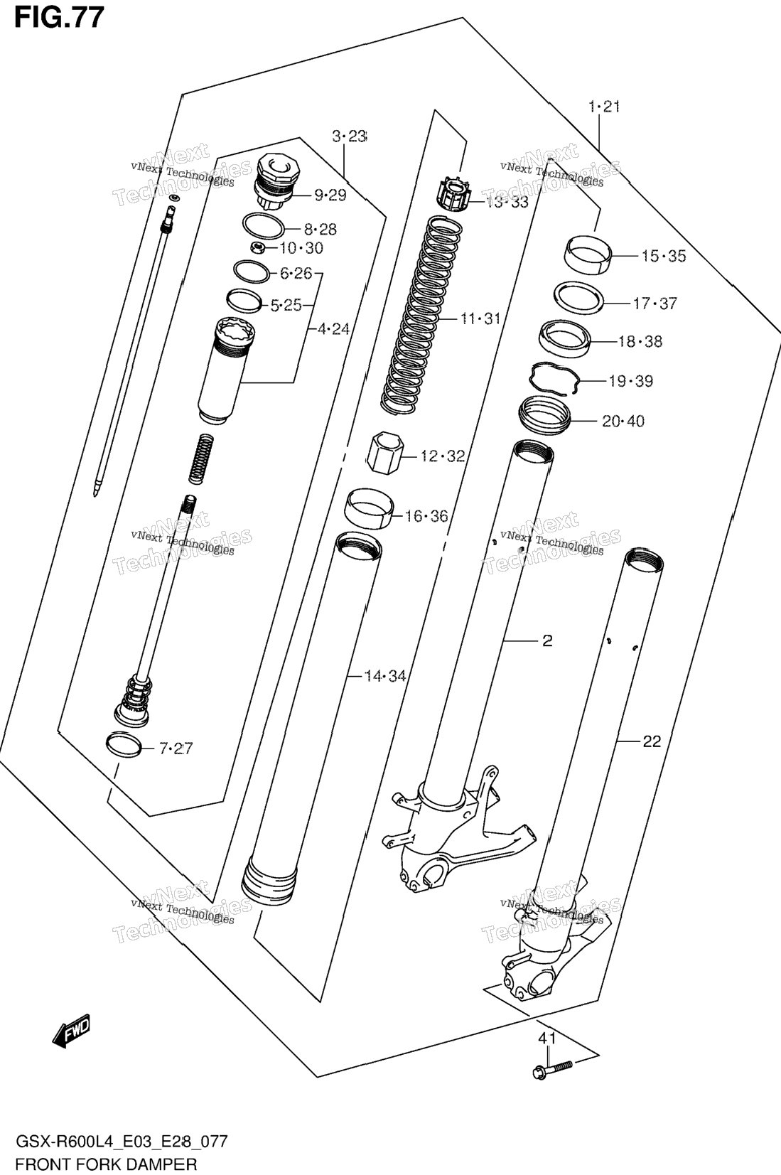 Front Fork Damper