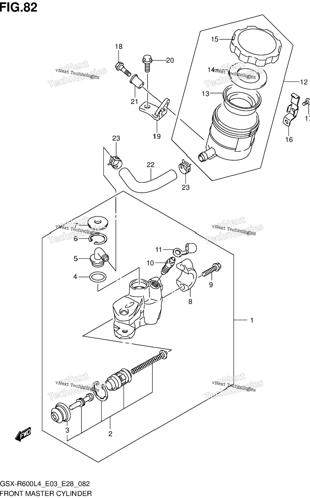 Front Master Cylinder