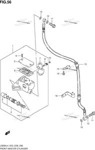 Нажмите для увеличения Front Master Cylinder