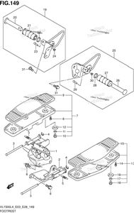 Нажмите для увеличения Footrest (Vl1500bl4 E03)