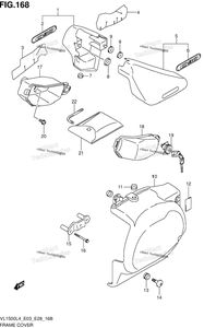 Нажмите для увеличения Frame Cover (Vl1500l4 E33)