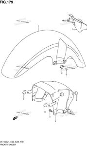 Front Fender (Vl1500l4 E03)
