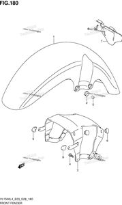 Front Fender (Vl1500l4 E28)