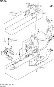 Нажмите для увеличения Muffler (Vl1500l4 E33)