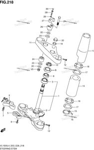 Steering Stem (Vl1500l4 E33)
