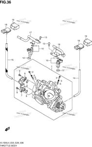 Нажмите для увеличения Throttle Body (Vl1500l4 E03)