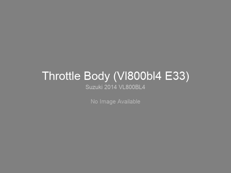 Throttle Body (Vl800bl4 E33)