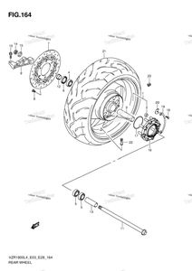 Нажмите для увеличения Rear Wheel (Vzr1800l4 E28)