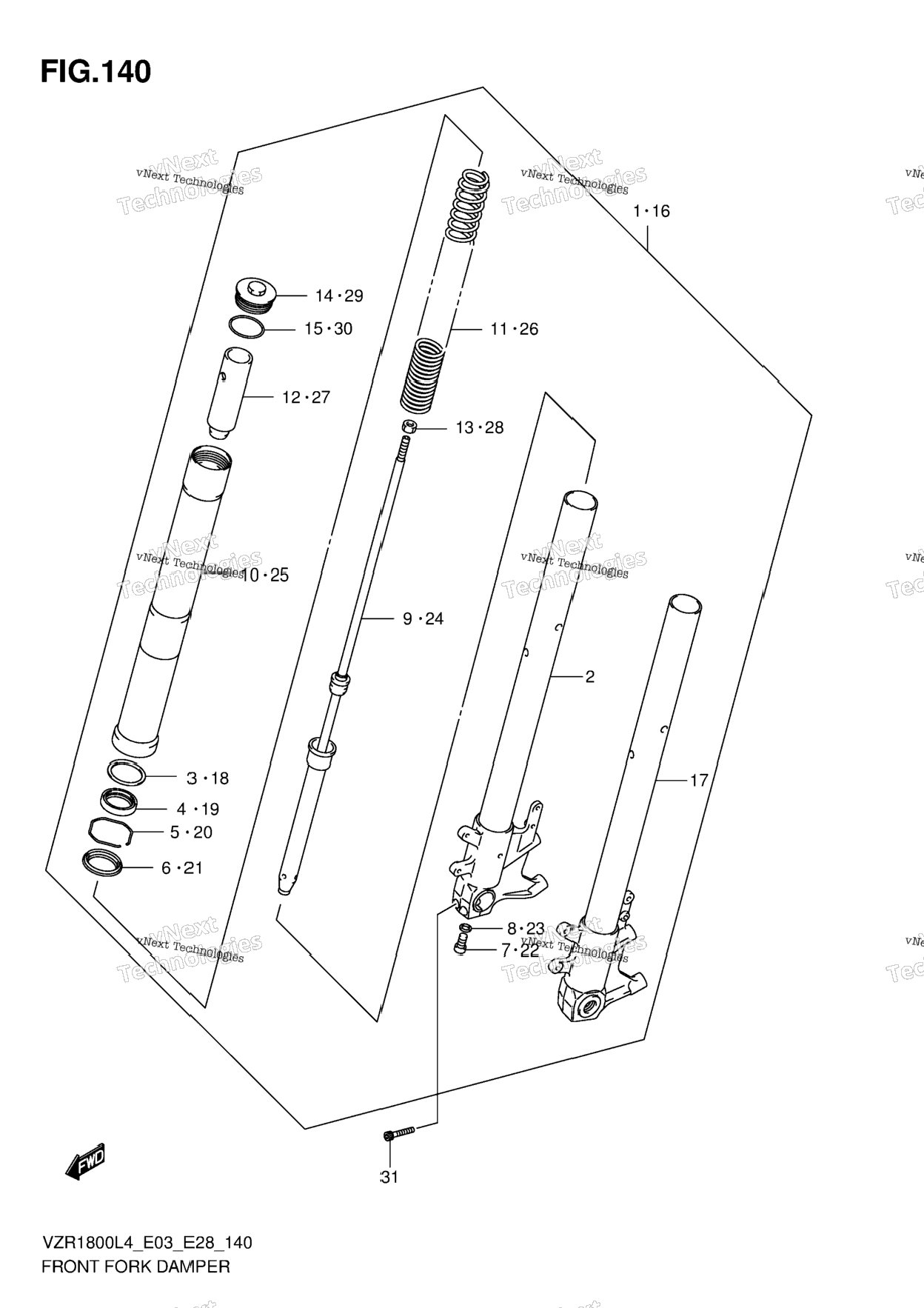Front Fork Damper