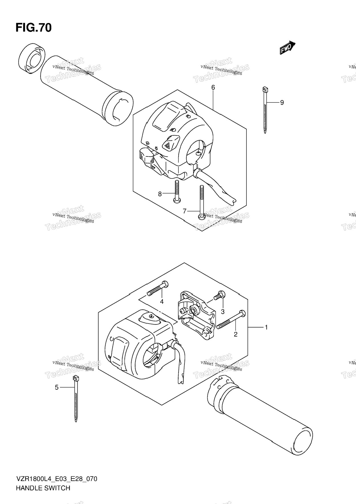 Handle Switch (Vzr1800zl4 E28)