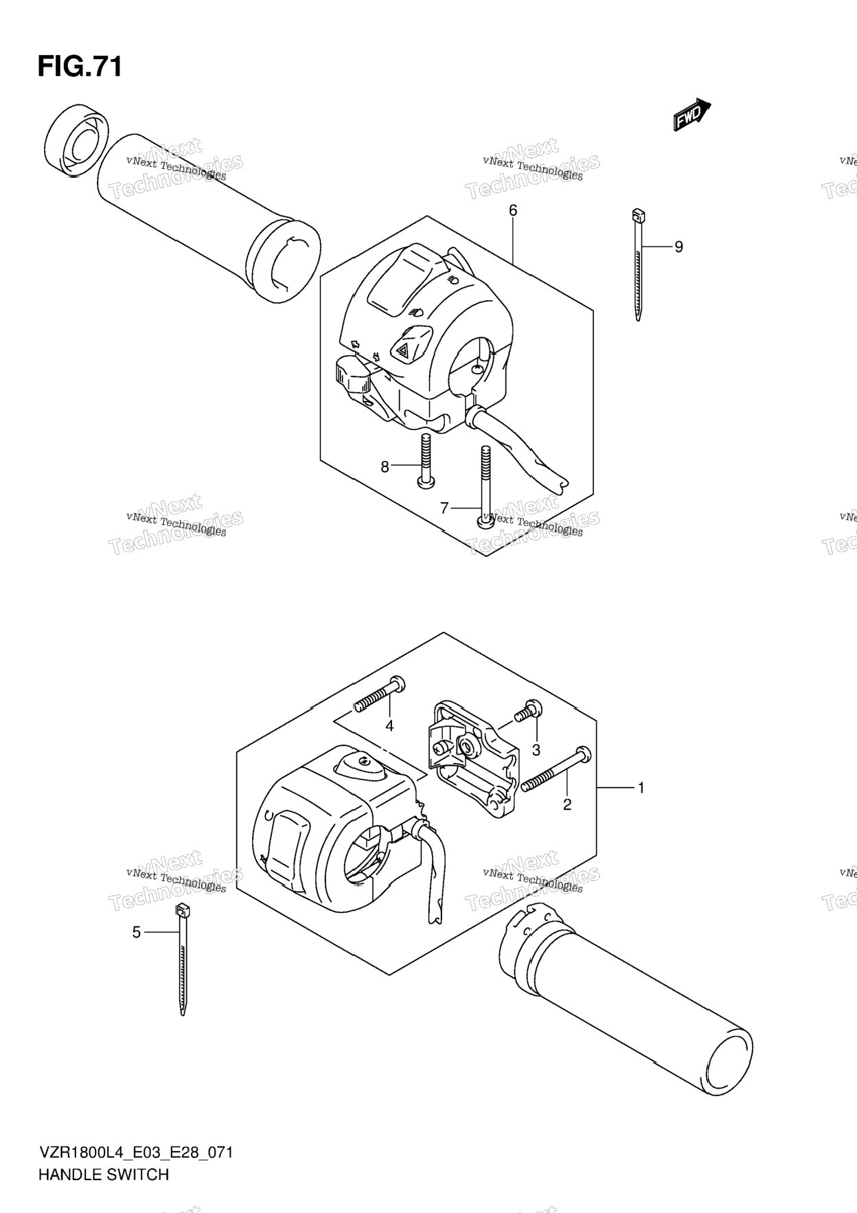 Handle Switch (Vzr1800zl4 E33)