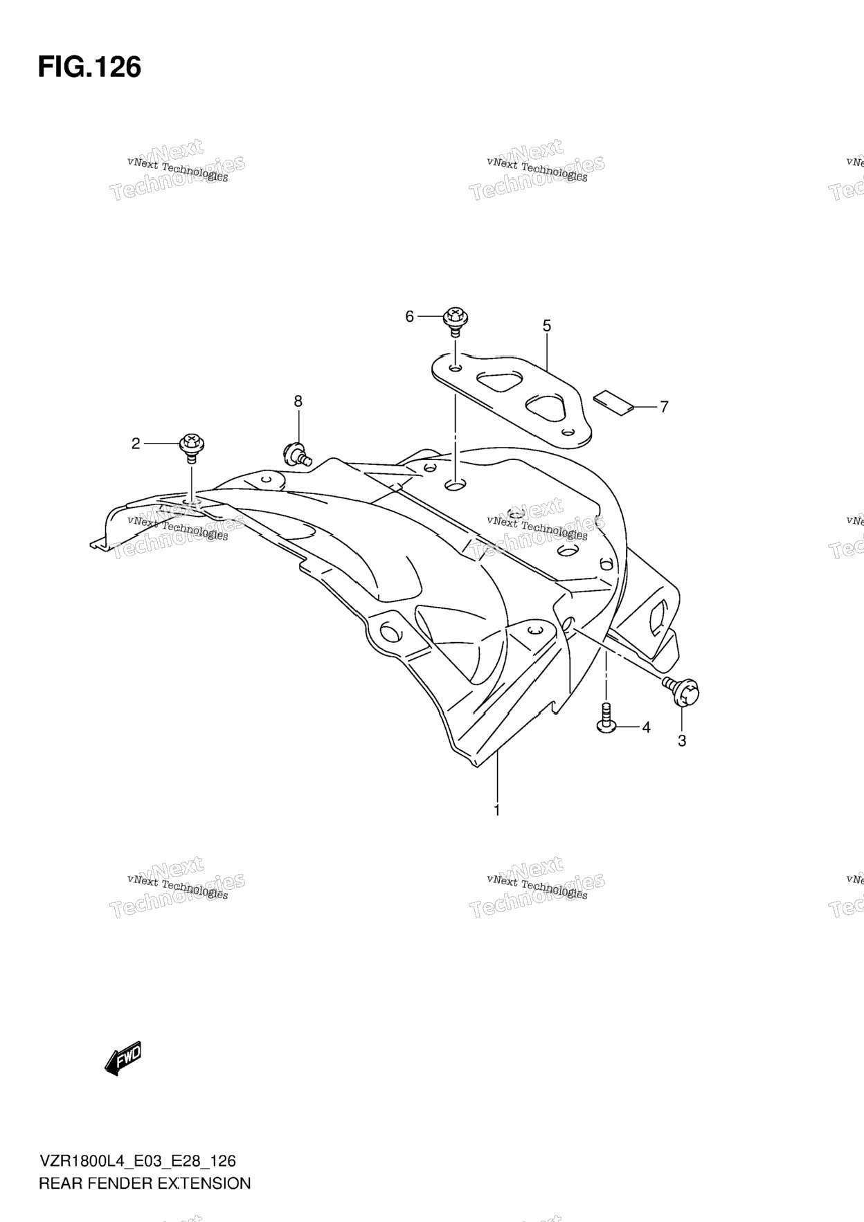 Rear Fender Extension