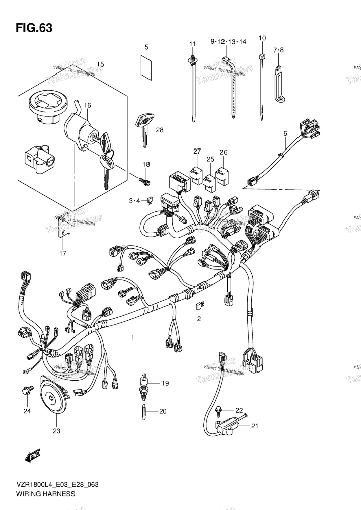 Wiring Harness (Vzr1800zl4 E03)