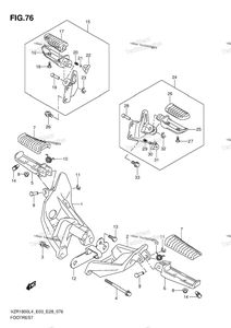 Нажмите для увеличения Footrest