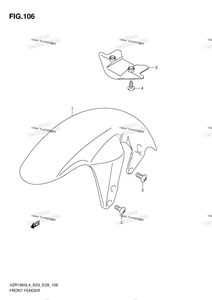 Нажмите для увеличения Front Fender (Vzr1800l4 E03)