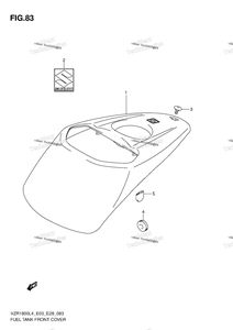 Нажмите для увеличения Fuel Tank Front Cover