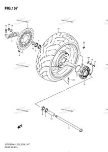 Нажмите для увеличения Rear Wheel (Vzr1800zl4 E28)