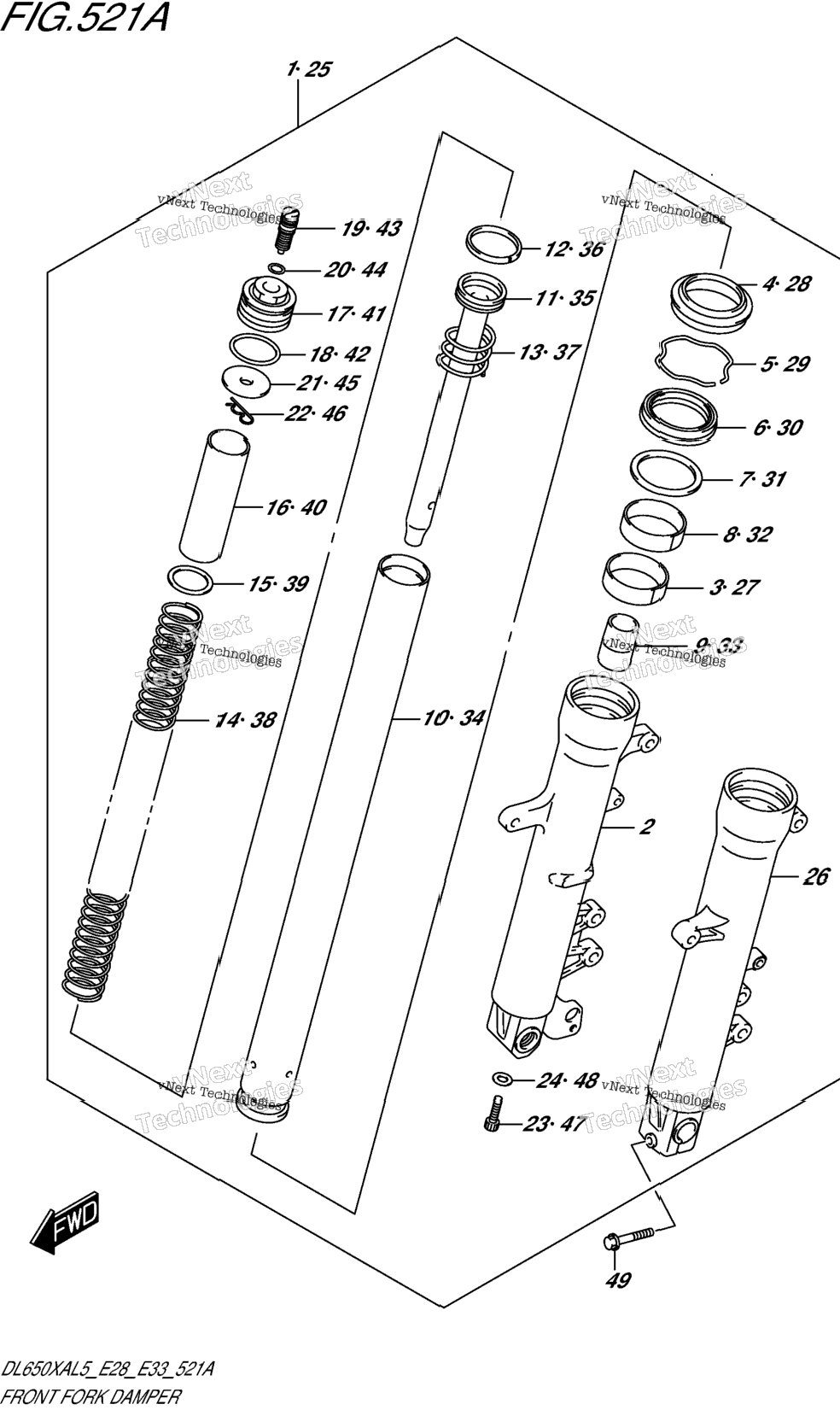 Front Fork Damper