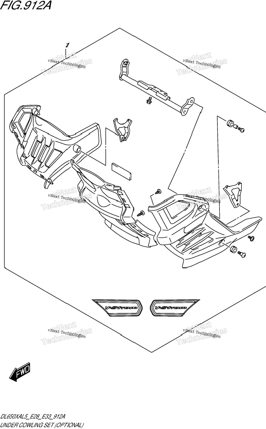 Under Cowling Set (Optional)