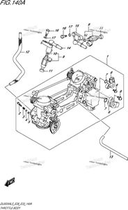 Throttle Body (Dl650xal5 E28)