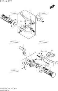 Нажмите для увеличения Handle Lever (Dr-Z125ll5 E28)