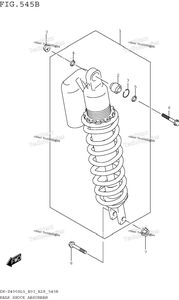 Rear Shock Absorber (Dr-Z400sl5 E28)