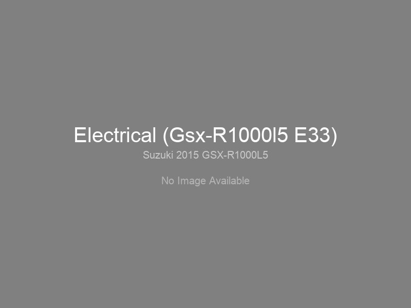 Electrical (Gsx-R1000l5 E33)