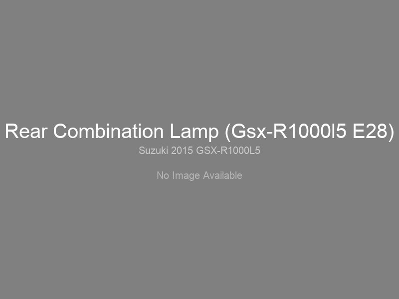 Rear Combination Lamp (Gsx-R1000l5 E28)