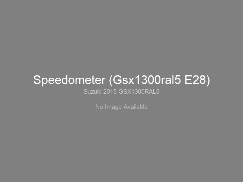 Speedometer (Gsx1300ral5 E28)