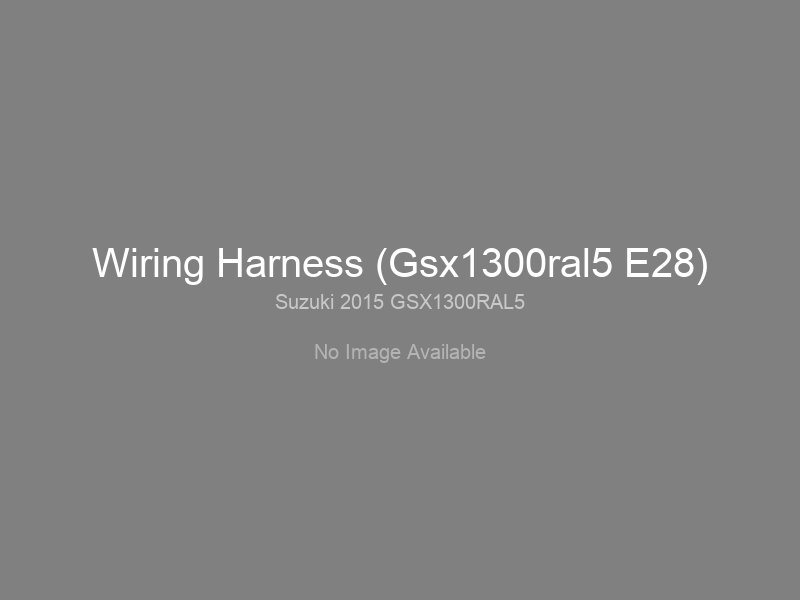 Wiring Harness (Gsx1300ral5 E28)