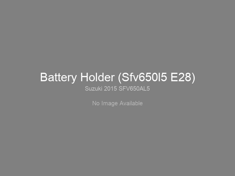 Battery Holder (Sfv650l5 E28)
