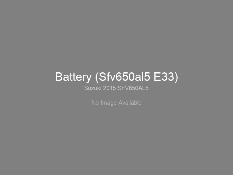 Battery (Sfv650al5 E33)