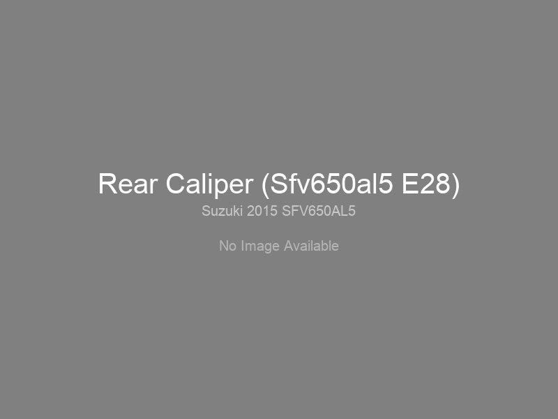 Rear Caliper (Sfv650al5 E28)