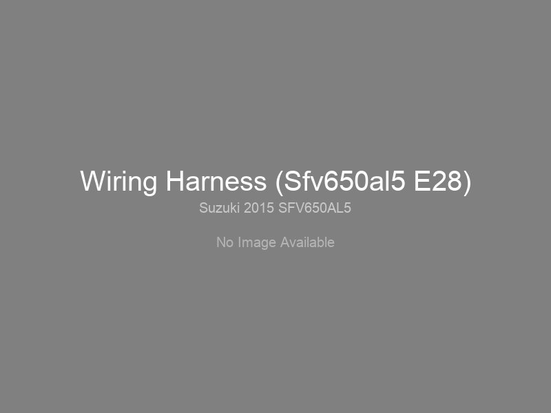 Wiring Harness (Sfv650al5 E28)
