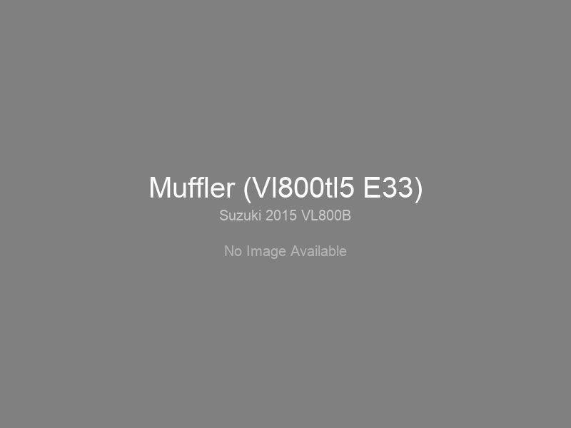 Muffler (Vl800tl5 E33)