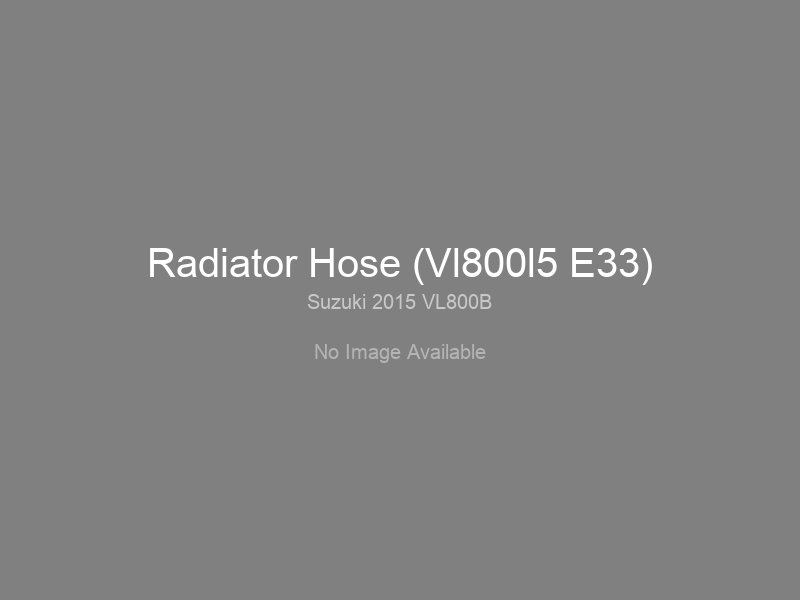 Radiator Hose (Vl800l5 E33)