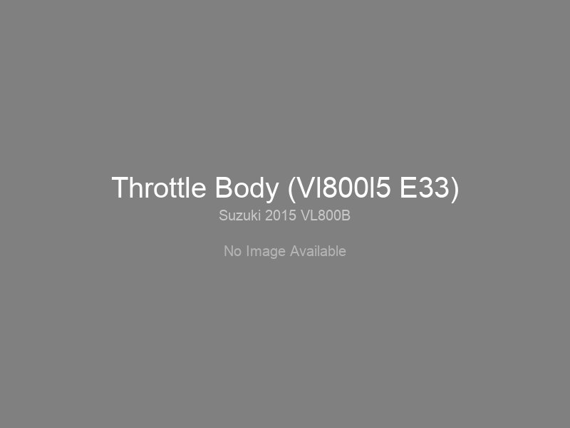 Throttle Body (Vl800l5 E33)