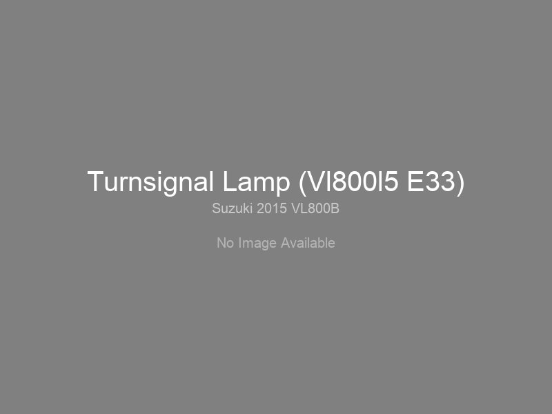 Turnsignal Lamp (Vl800l5 E33)