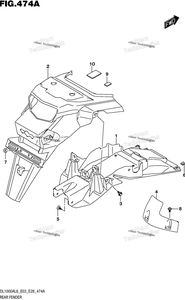 Нажмите для увеличения Rear Fender