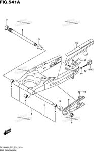 Нажмите для увеличения Rear Swingingarm