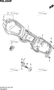 Нажмите для увеличения Speedometer (Dl650xal6 E03)