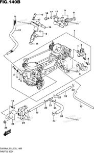 Нажмите для увеличения Throttle Body (Dl650al6 E33)