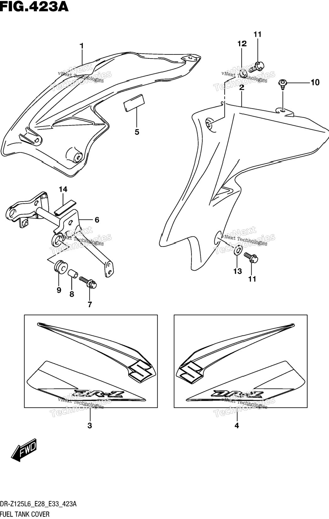 Fuel Tank Cover