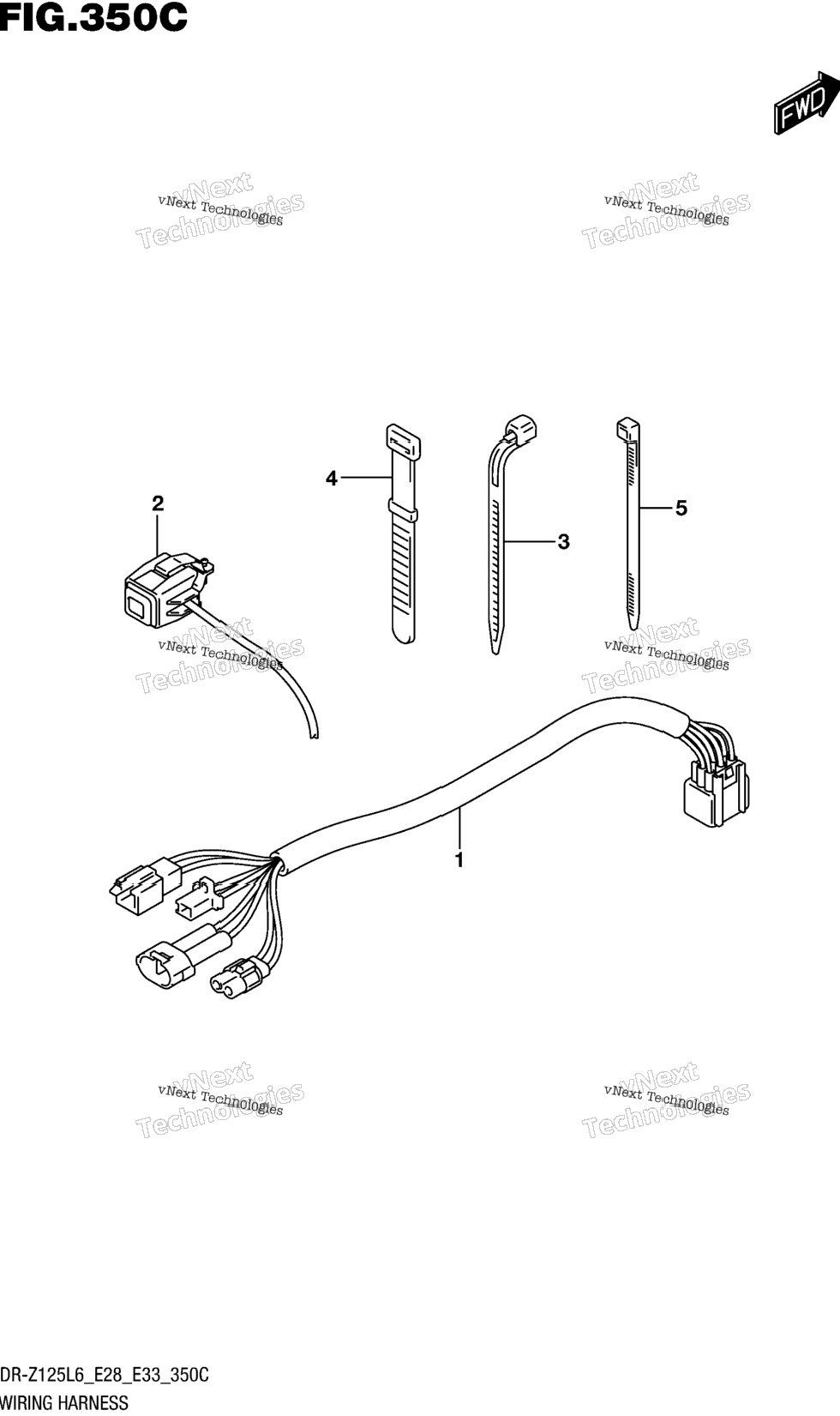 Wiring Harness (Dr-Z125ll6 E33)