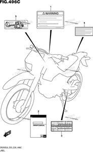 Label (Dr200sl6 E33)