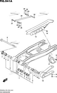 Нажмите для увеличения Rear Swingingarm