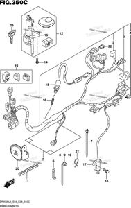 Нажмите для увеличения Wiring Harness (Dr200sel3 E33)