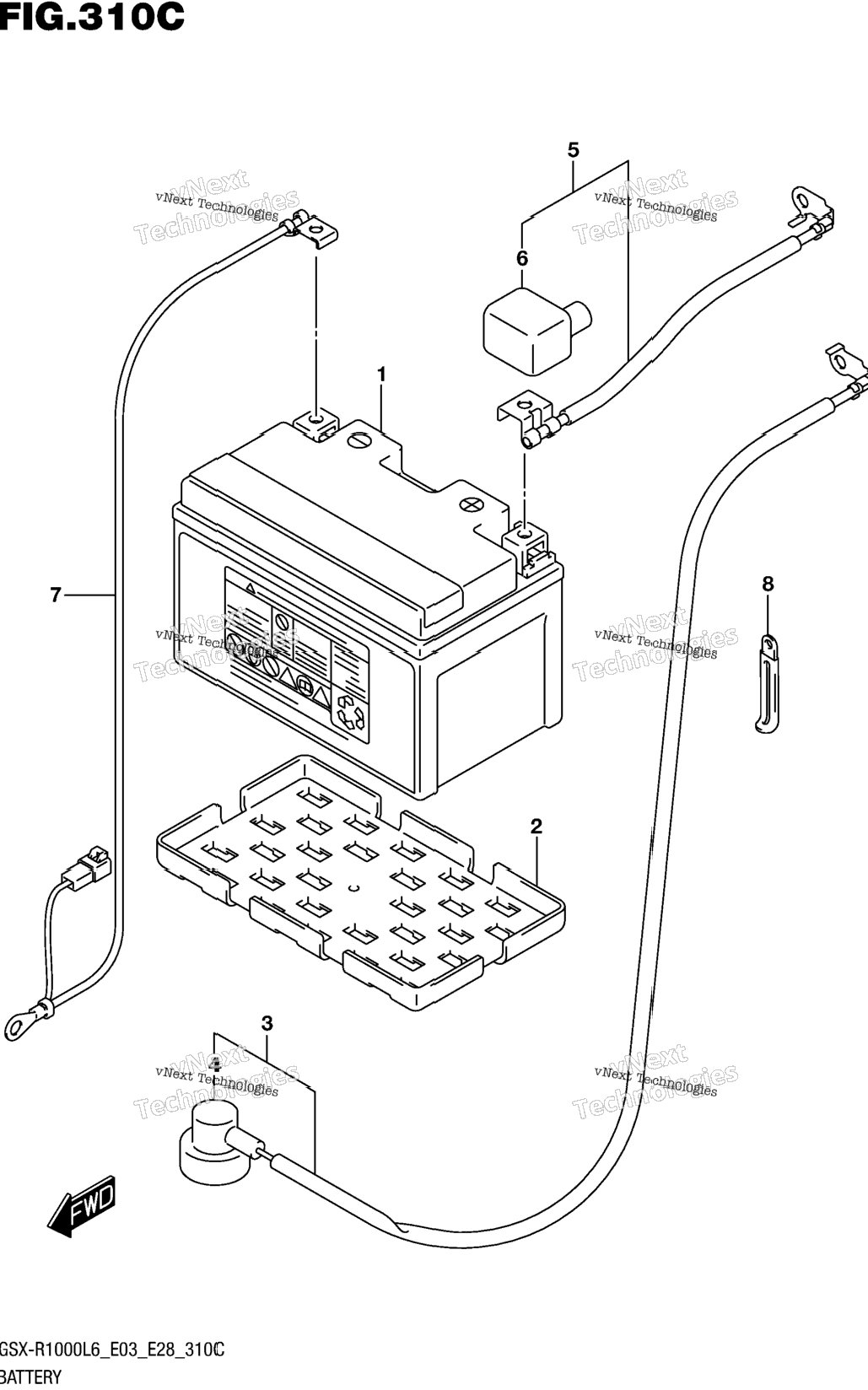 Battery (Gsx-R1000l6 E33)