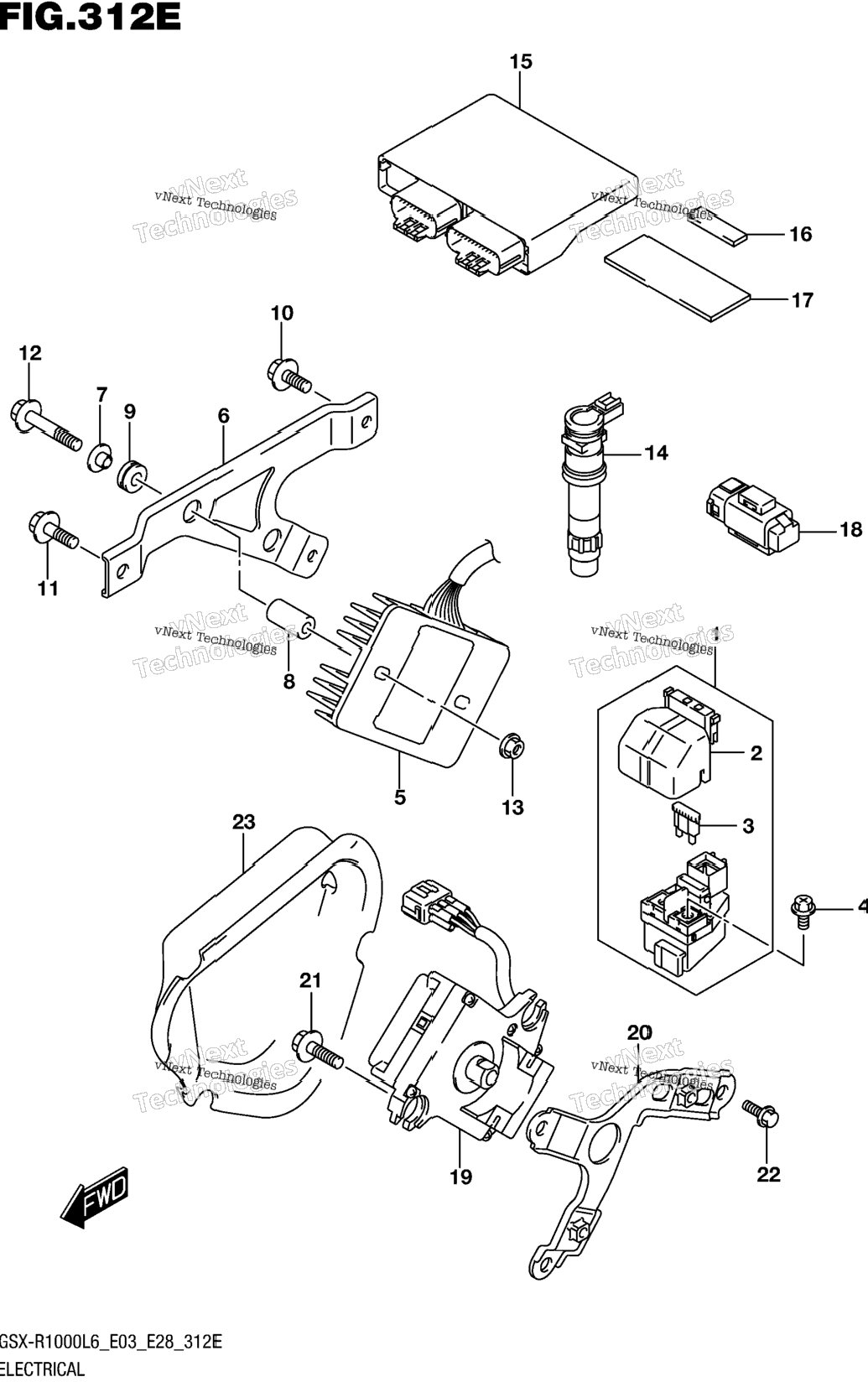 Electrical (Gsx-R1000al6 E33)