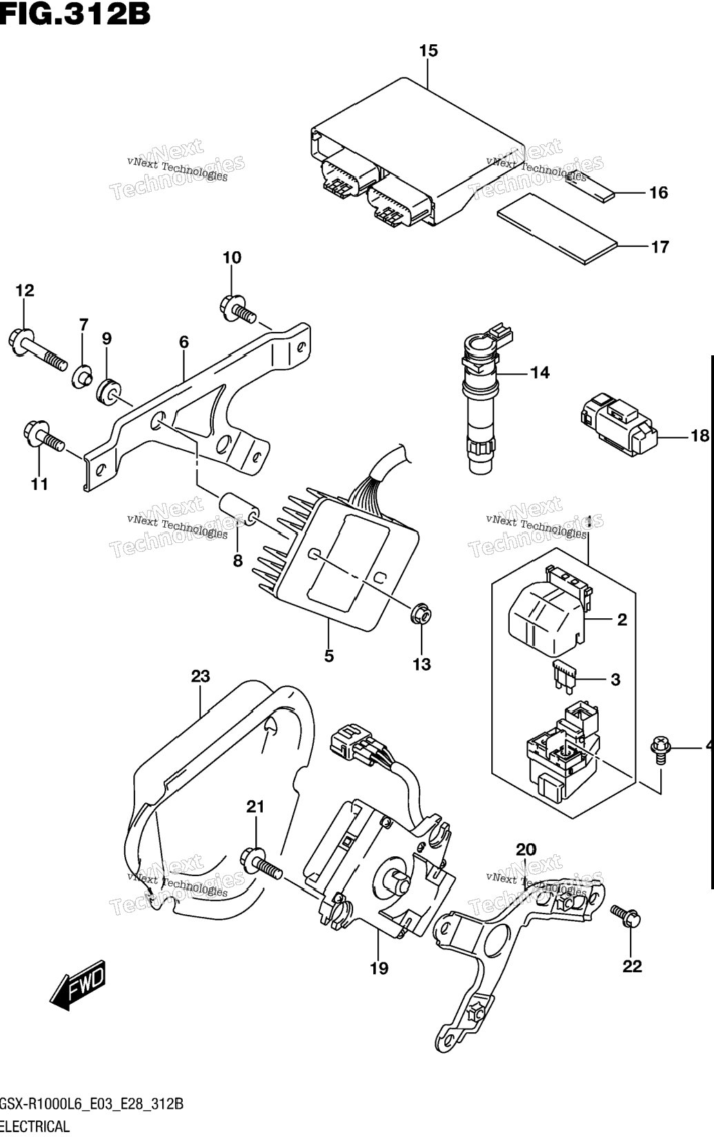 Electrical (Gsx-R1000l6 E28)